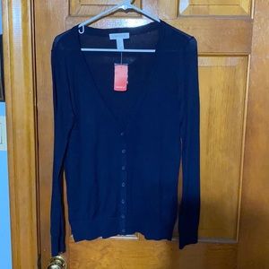 Forever 21 Navy Cardigan